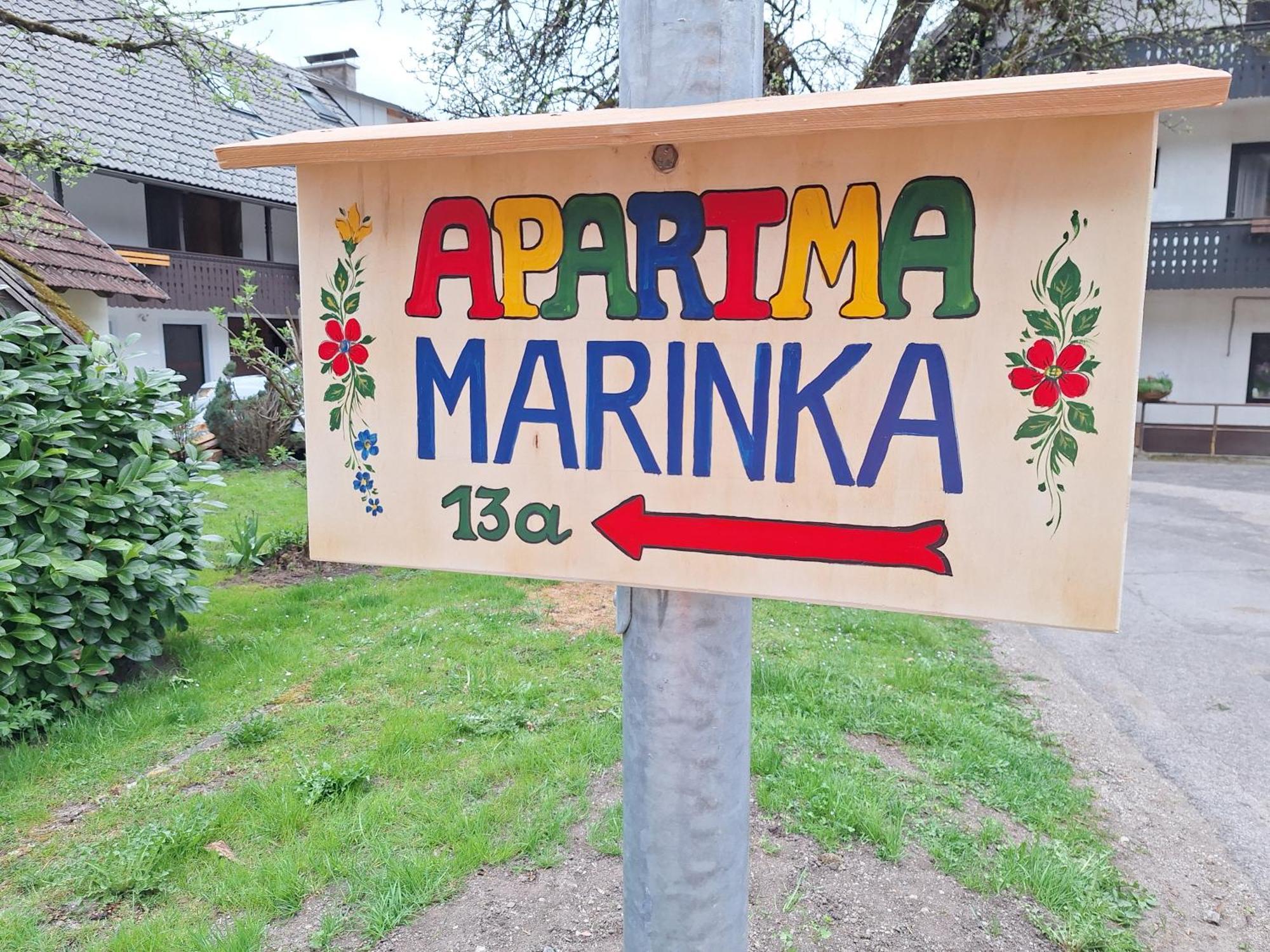 Apartmaji Marinka Hodnik Bohinj Eksteriør billede